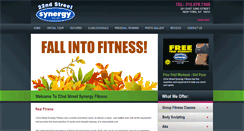 Desktop Screenshot of 22ndstreetsynergyfitness.com